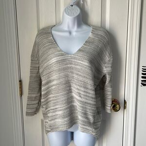 Express gray sweater